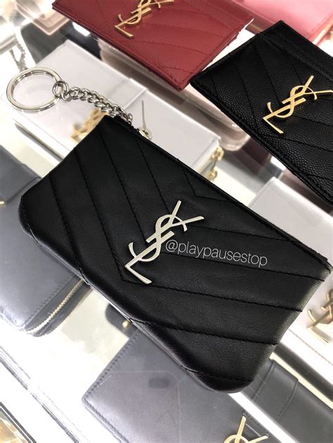 yves saint laurent pouch|Saint Laurent pouches for women.